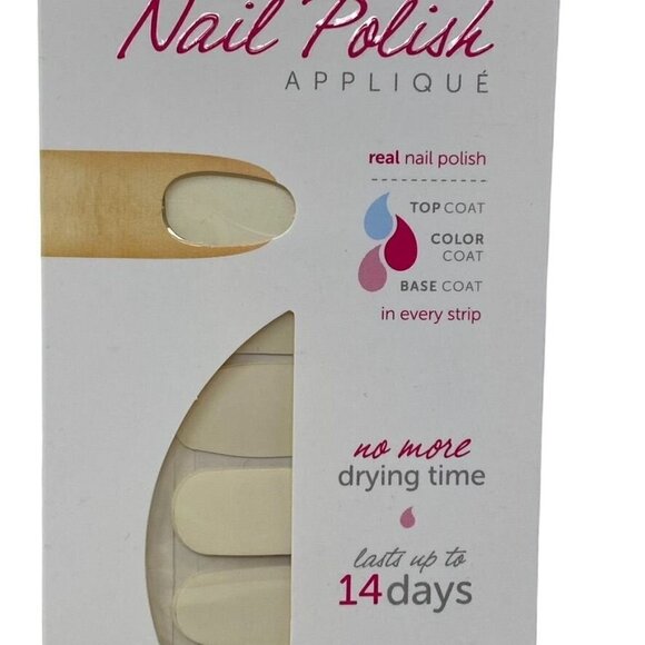 Incoco Nail Polish Strips Nail Art Wrap Manicure Creme - Picture 2 of 3